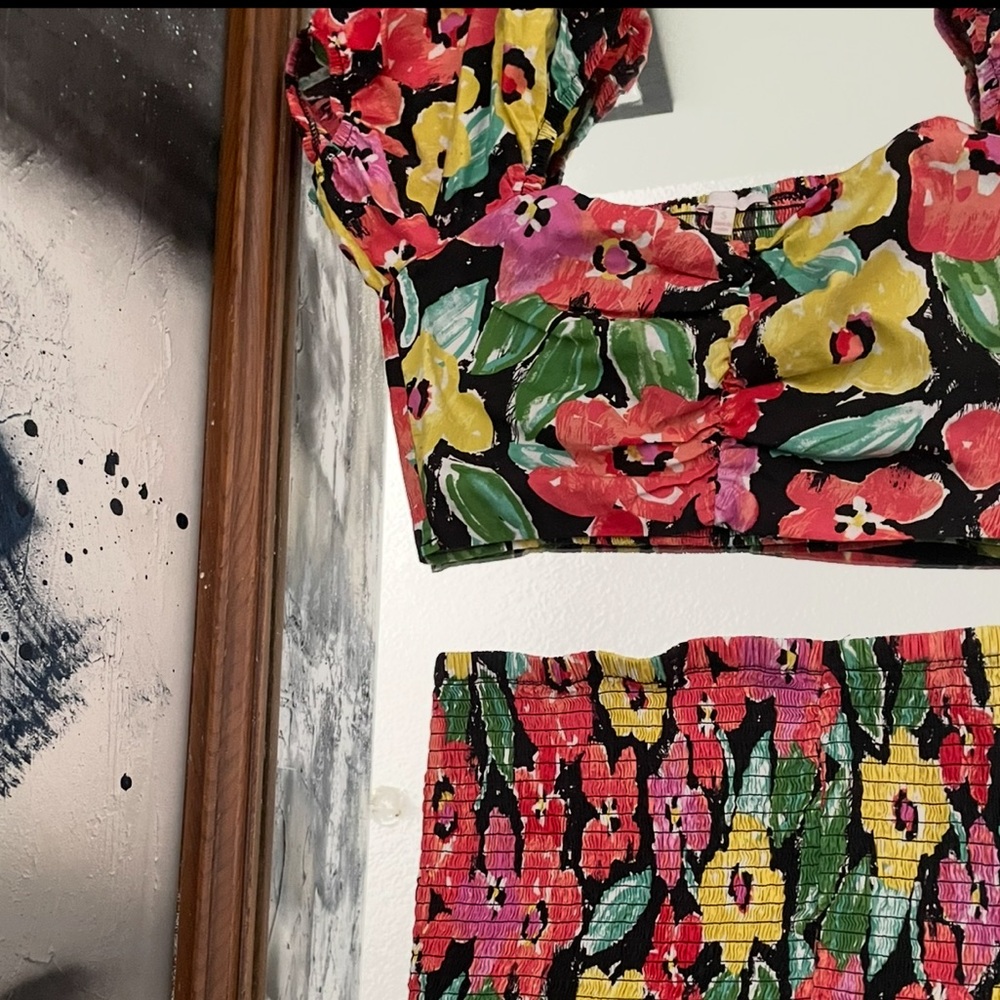 Gianni Bini 2 piece floral set Size~S